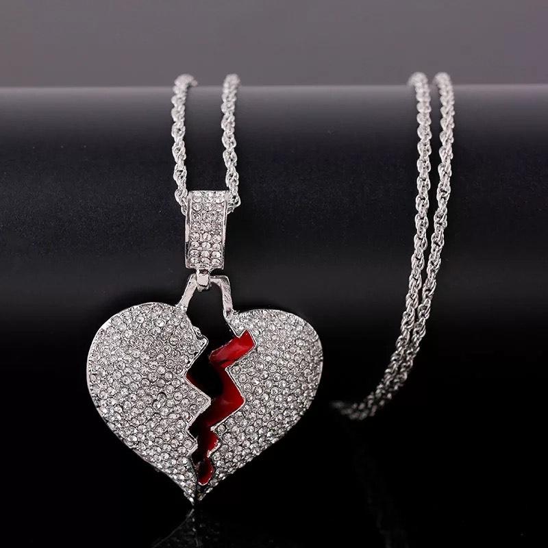 Broken Heart Necklace – Sxrba Broken Heart Necklace – Sxrba